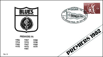 1982 VFL Premiership Cover