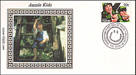 1987 Aussie Kids FDC