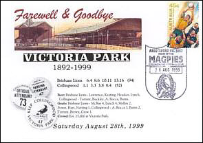 1999 Victoria Park Cover