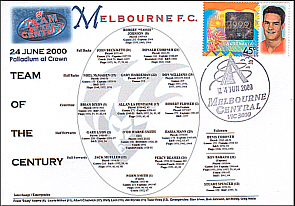 Melbourne team of th Centenury Cover