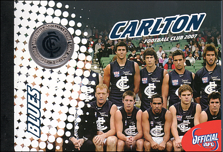 2007 Carlton Stamp Booklet