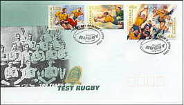 1999 Rugby Centenary Cover