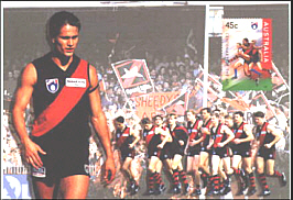 1996 AFL Centenary Post Card