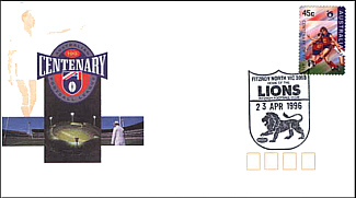 1996 Lions AFL Centenary Cover