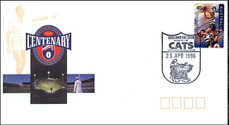 1996 Geelong AFL Centenary Cover