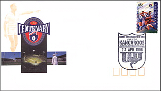1996 North Melbourne AFL Centenary Cover
