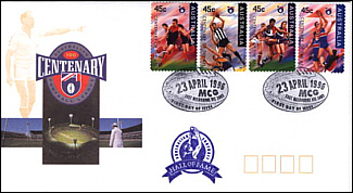 1996 AFL Centenary Hall of Fame Cover