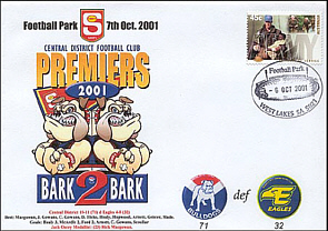 2001 Grand Final Cover